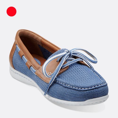 Cliffrose Sail Blue Nubuck womens-ortholite