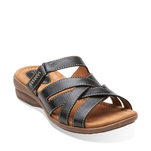 ... Newport Black Leather - Wide Shoes for Women - ClarksÂ® Shoes - Clarks