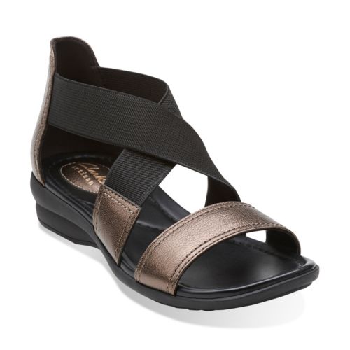 ... Solana Bronze Leather - Wide Shoes for Women - ClarksÂ® Shoes - Clarks