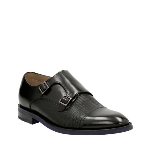 clarks double monk strap