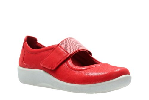 Sillian Cala Red Synthetic Nubuck Women�s Mary Jane