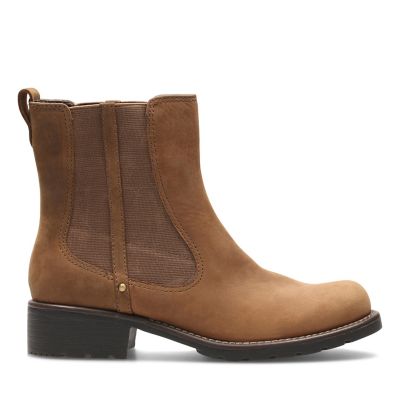 clarks tan boots