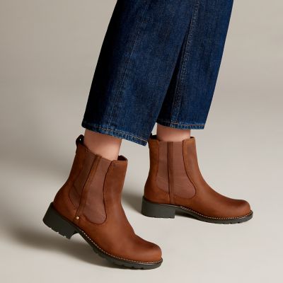 clarks orinoco club women's boots