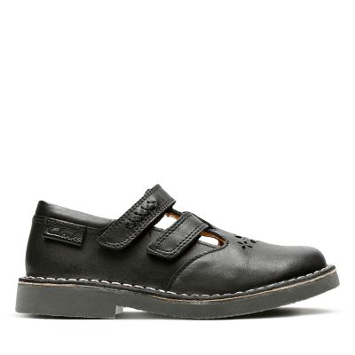 clark shoes black