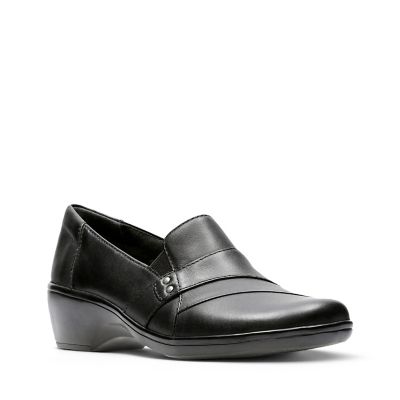 clarks may marigold black croc