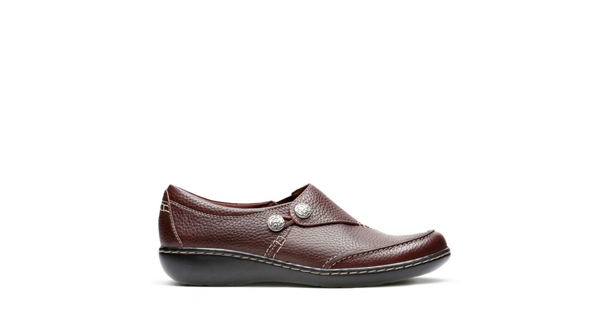 Ashland Lane Q Redwood Tumbled Leather Women's Comfortable Shoes Clarks® Shoes Official Site
