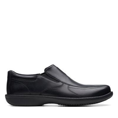 clarks slip resistant shoes mens