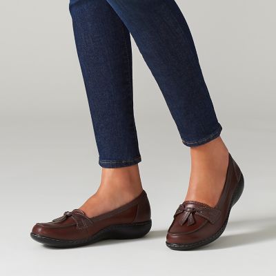clarks women's ashland bubble loafers shoes