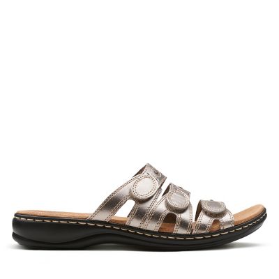 clarks pewter sandals