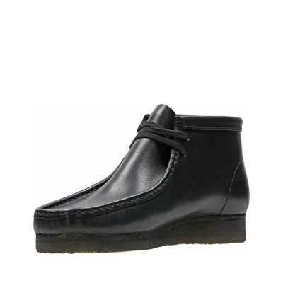 wallabee boot black
