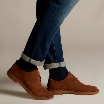 clarks desert london brown