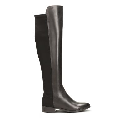 clarks caddy belle black leather