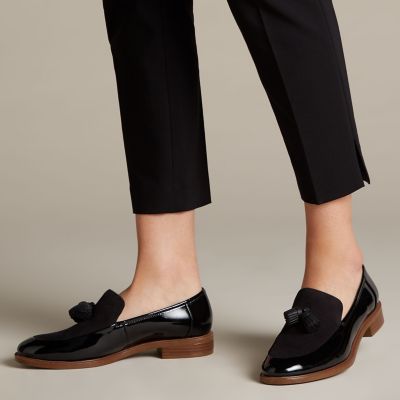 clarks originals black kiowa trainers