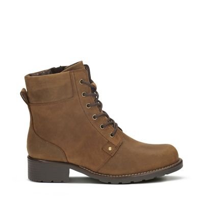 clarks ladies lace up ankle boots