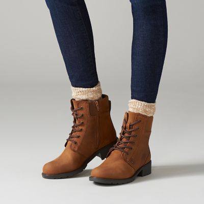 clarks orinoco boots brown 