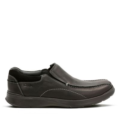 clarks black shoes mens