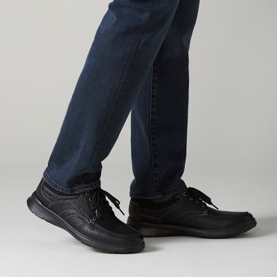 Cotrell Edge Black Oily Leather - Men's 