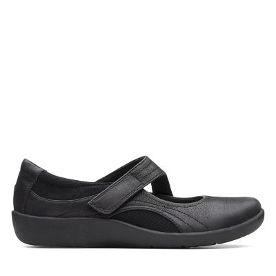 clarks black cloudsteppers