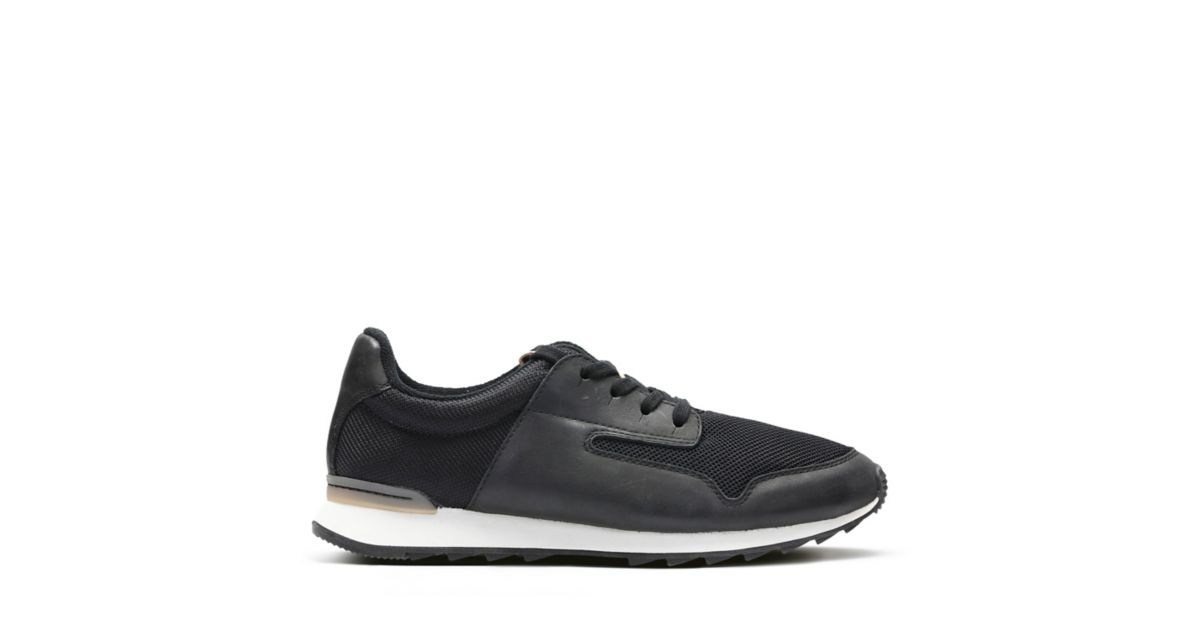 Floura Mix Black Leather - Womens Active Shoes - Clarks® Shoes Official ...