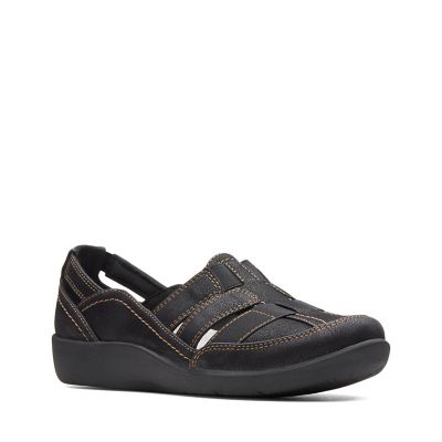 clarks sillian stork black