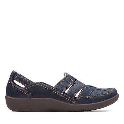 clarks haley stork navy