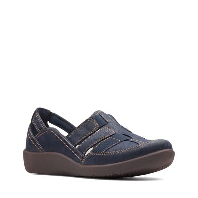 clarks sillian stork navy