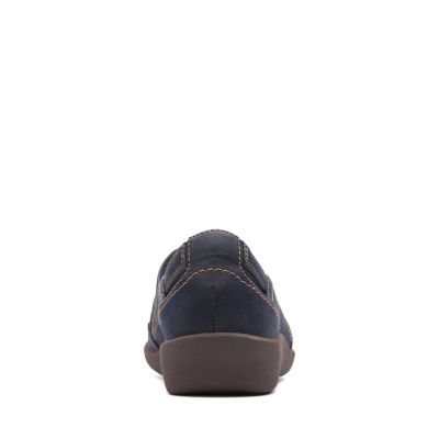 clarks sillian stork blue grey
