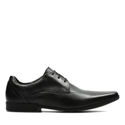 Glement Over Black Leather | Clarks