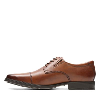 clarks tilden men's cap toe dress shoes