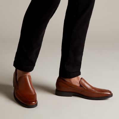 clarks tilden free men's dress loafers