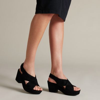 Maritsa Lara Black Suede - Women's Wide 