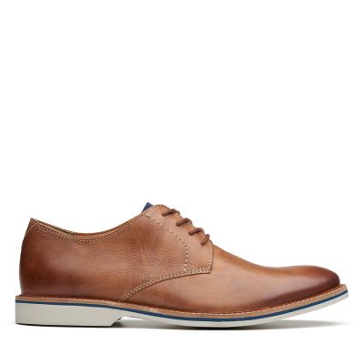 Atticus Lace Tan Leather - Men's Oxford 