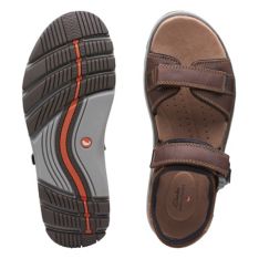 Rough sleep flyde Øst Timor Un Trek Part Dark Tan Leather -Mens Sandals -Clarks® Shoes Official Site |  Clarks