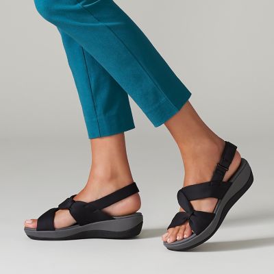 cloudsteppers by clarks arla primrose wedge sandal