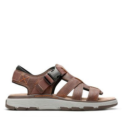 clarks mens sandals with magnetic fastener