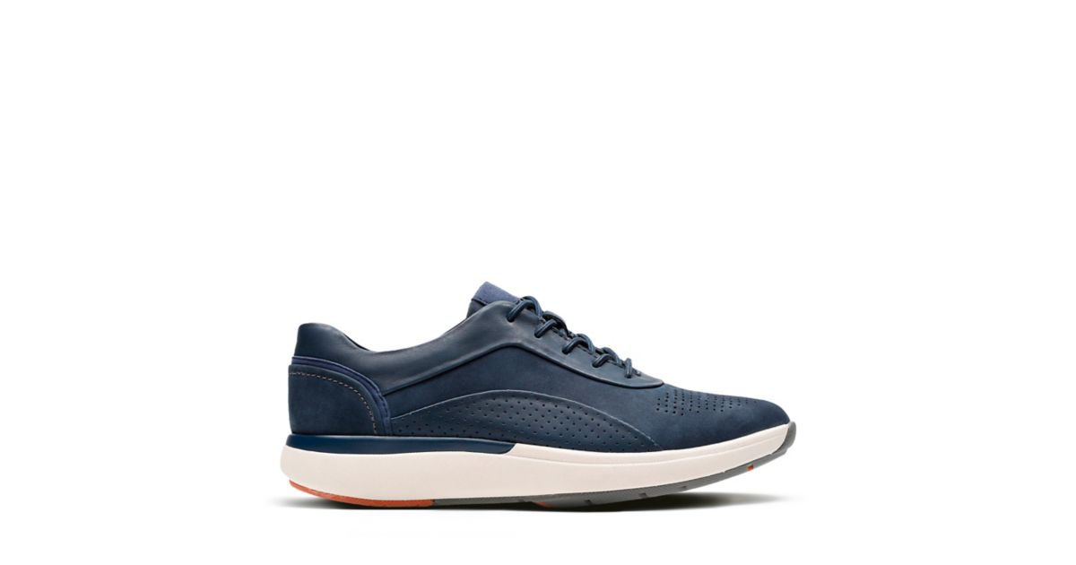 langton lace navy combi nubuck