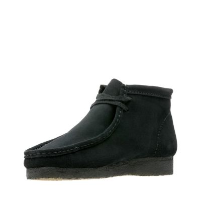 wallabee boot black