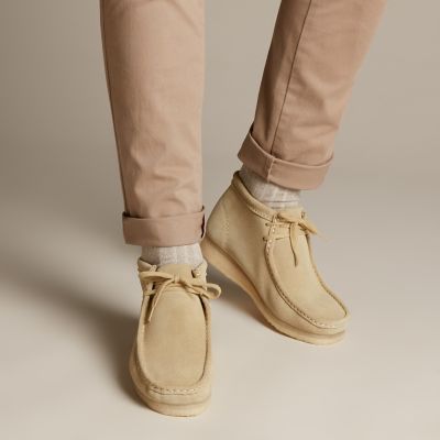 beige wallabees