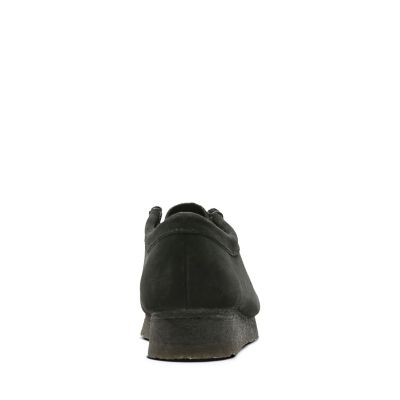 mens wallabees black