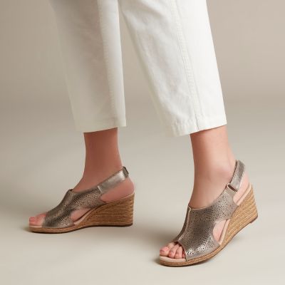 clarks lafley rosen wedge sandal