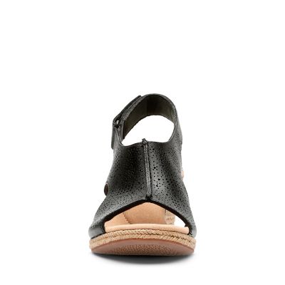 clarks lafley rosen espadrille wedge sandal