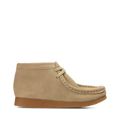 clarks wallabees women's sand