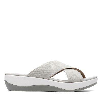 clarks arla elin cloudstepper slide sandals