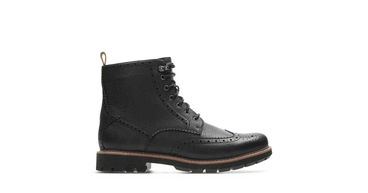 Batcombe Lord Black - Mens Boots - Clarks® Shoes Official Site | Clarks