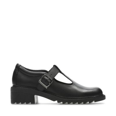 black school shoes girl clarks