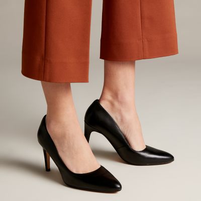 Laina Rae Black Leather - Women's Shoes 