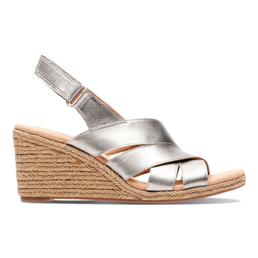 Shoes Clarks Womens Lafley Krissy Espadrille Wedge Sandal Clothing Shoes And Jewelry Zonabib 6586