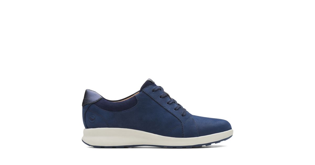 clarks un adorn zip navy