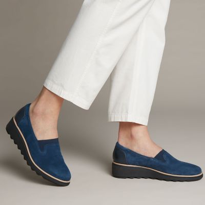 clarks sharon dolly navy