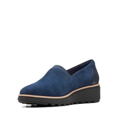 clarks sharon dolly navy